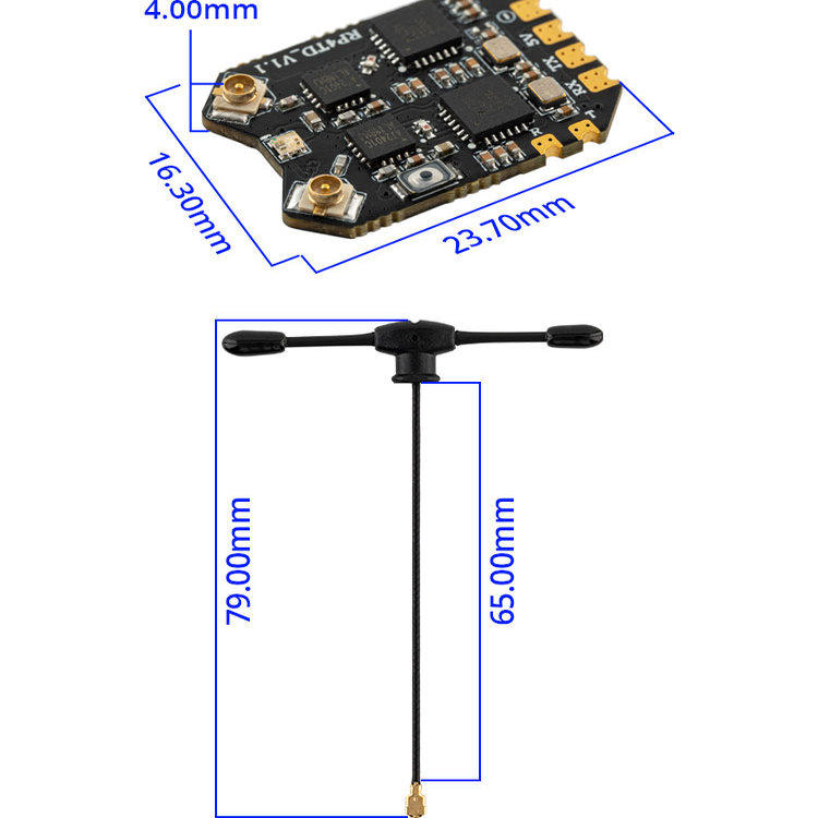 RadioMaster RP4TD ExpressLRS 2 - Radiomaster Ranger 2.4Ghz Elrs Module 评论和价格